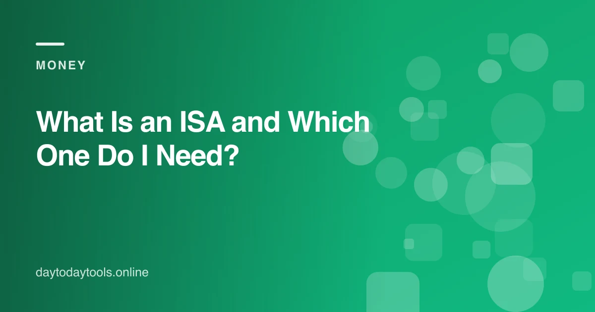 What Is an ISA and Which One Do I Need?